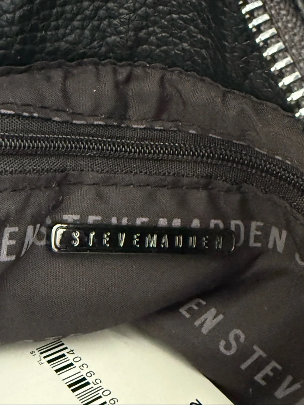 Steve Madden Satchel Bag Purse Crossbody Strap Included Black